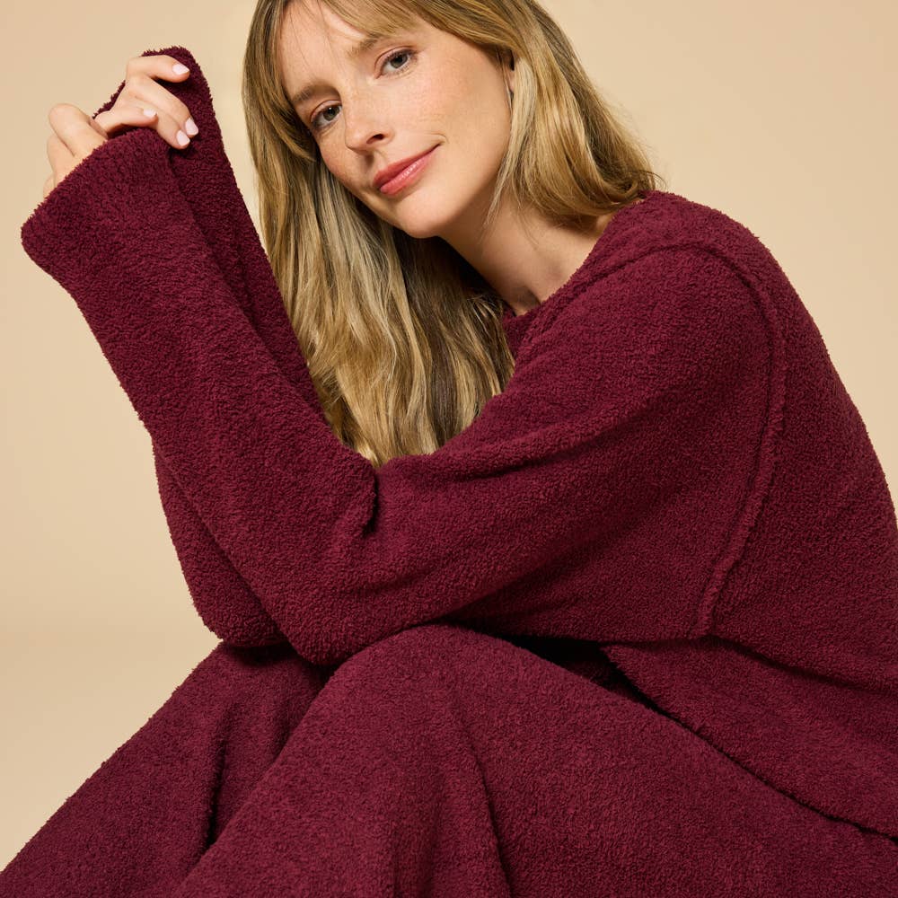 Marshmallow Reverse Seam Bracelet Lounge Set - Oprah's Fave