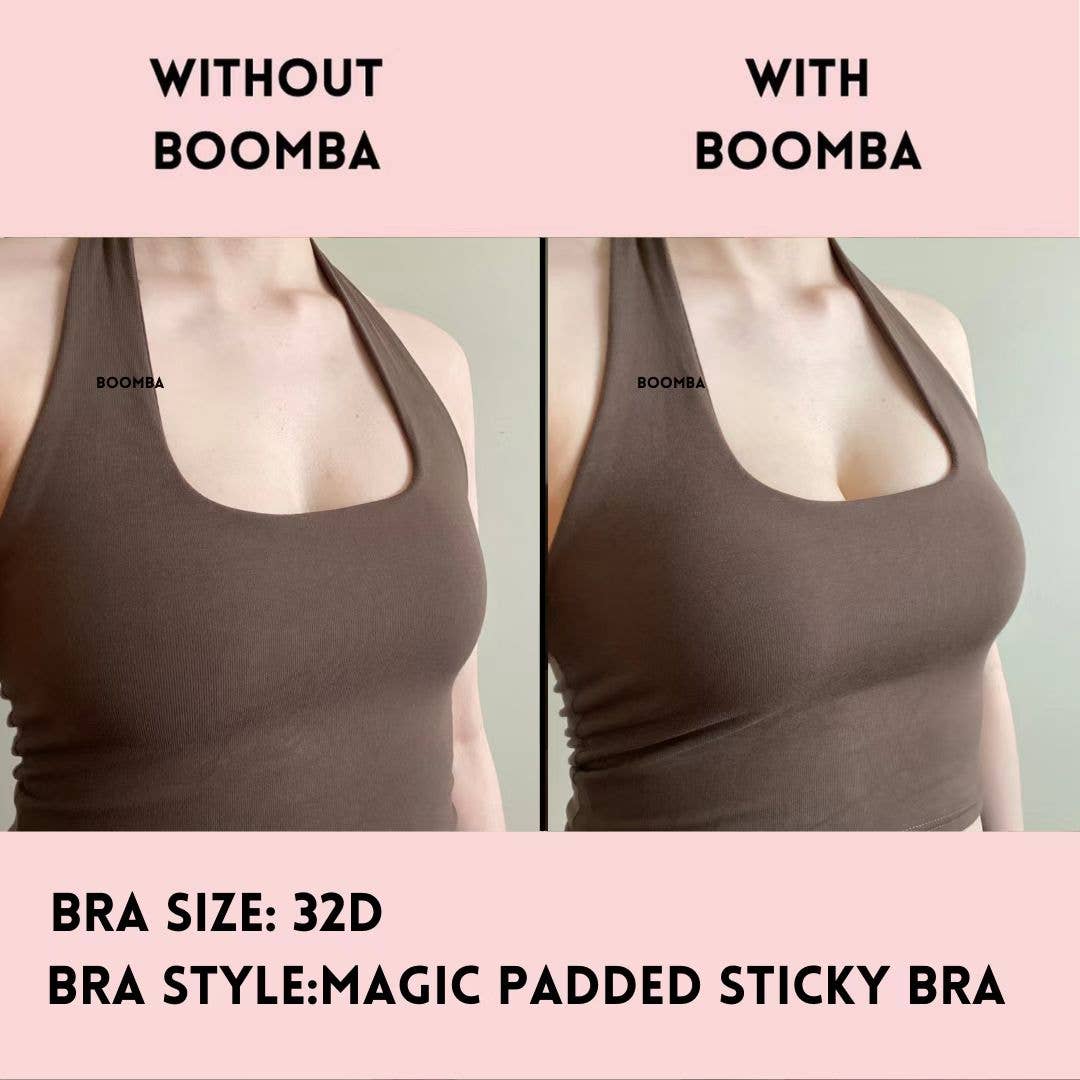 BOOMBA Magic Padded Sticky Bra