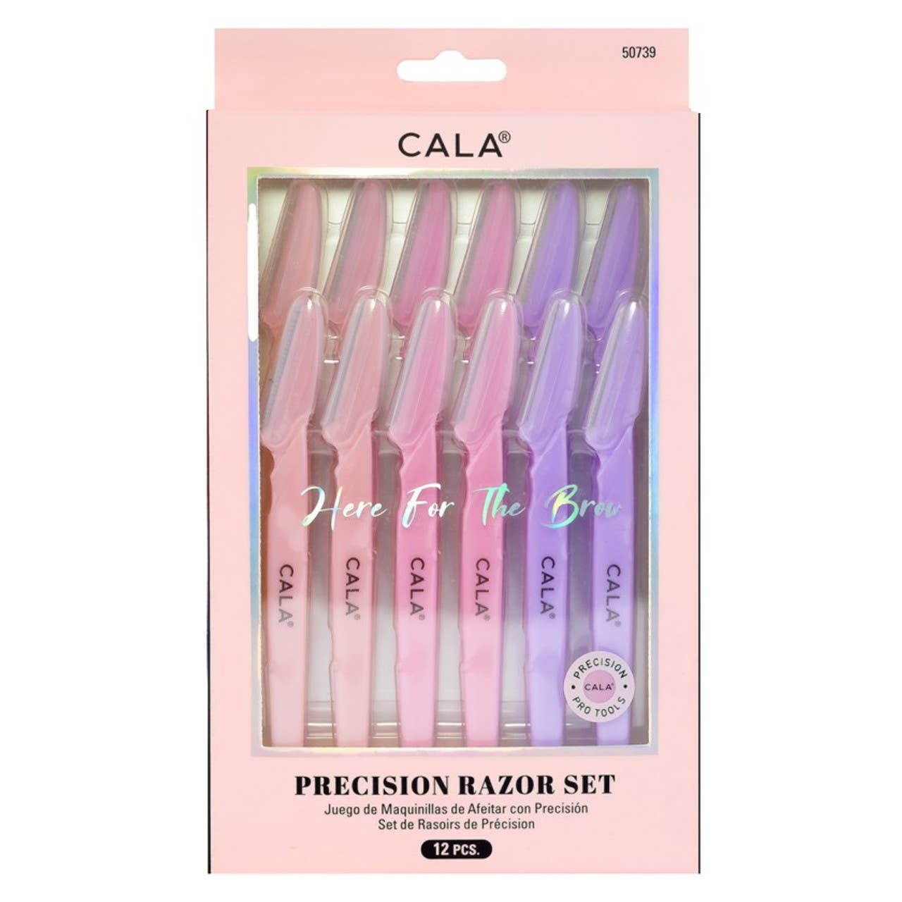 CALA 12 Piece Precision Razors Set Hair Removal