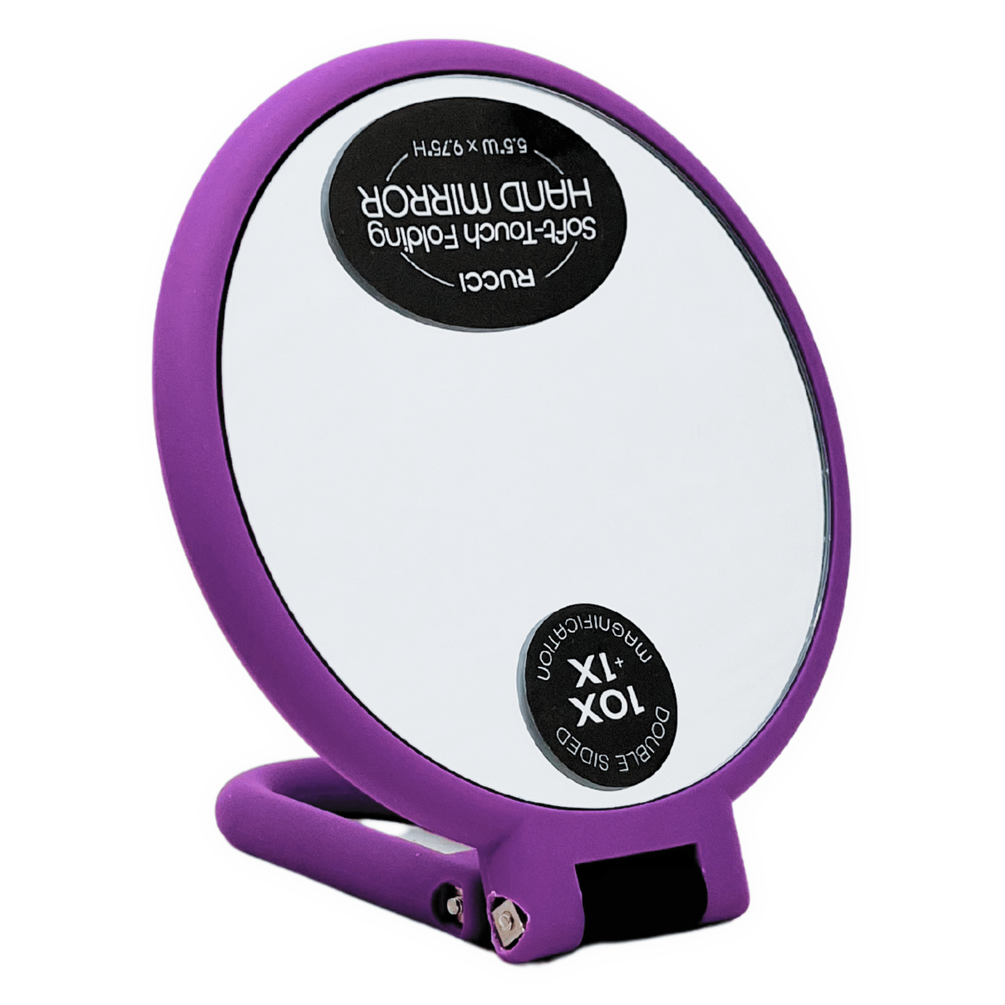 1X/10X Magnifying  Soft Touch Foldable Mirror