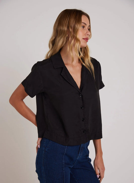 Short Sleeve Flowy Button Down