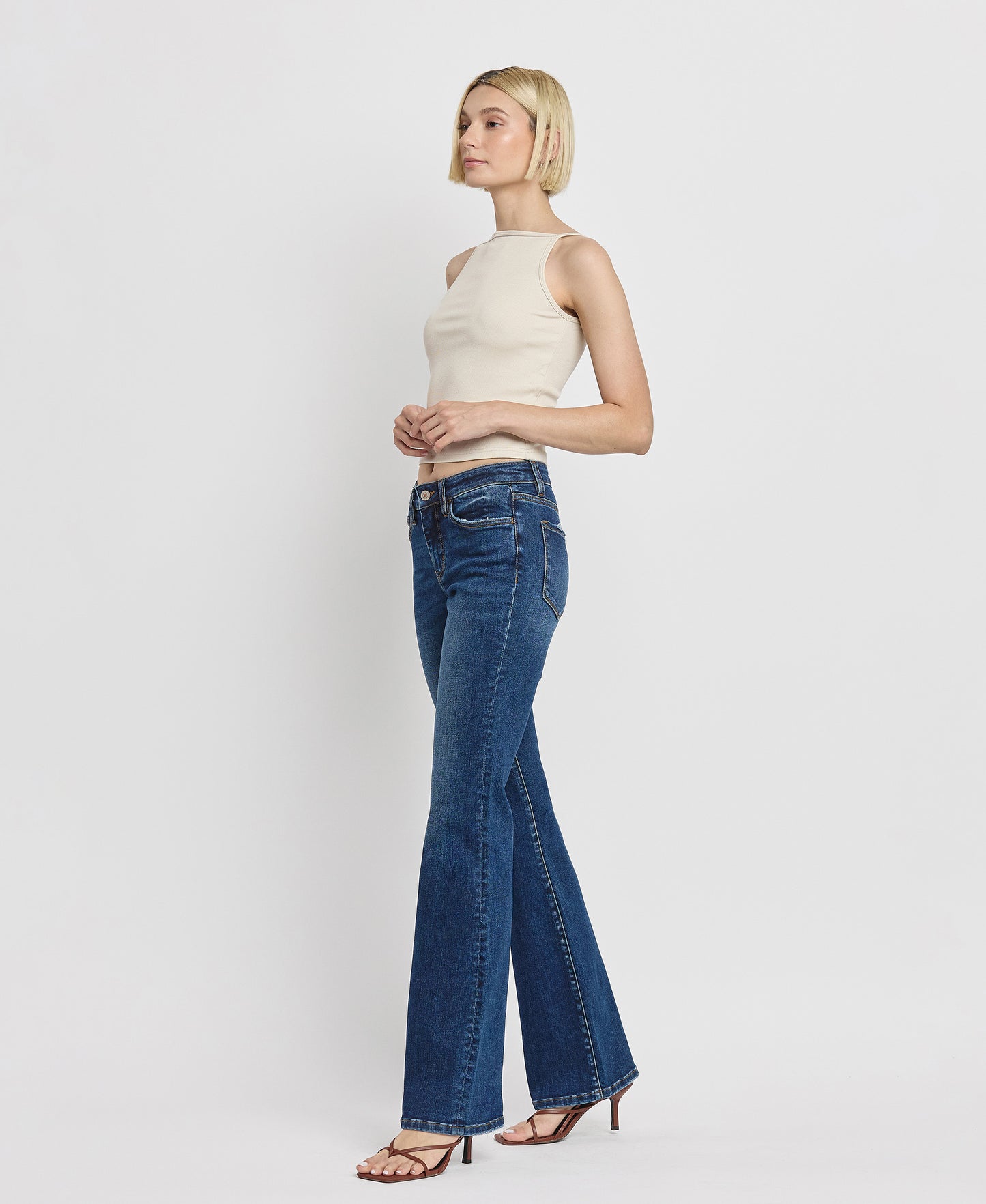 Lovervet - Mid Rise Relaxed Bootcut