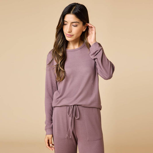 Women's Cloud Soft Dream Crew Neck Lounge Set - Oprah's Fave