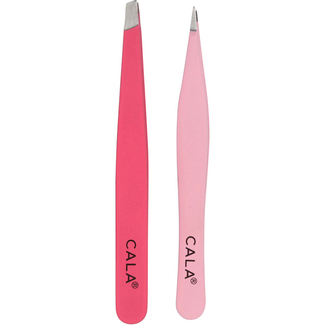 CALA Soft Touch: Tweezer Duo Fine Point & Slanted Set