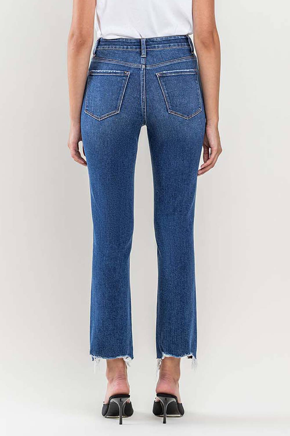 Flying Monkey - High Rise Slim Straight Jeans