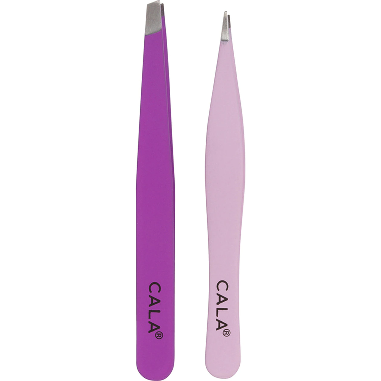 CALA Soft Touch: Tweezer Duo Fine Point & Slanted Set