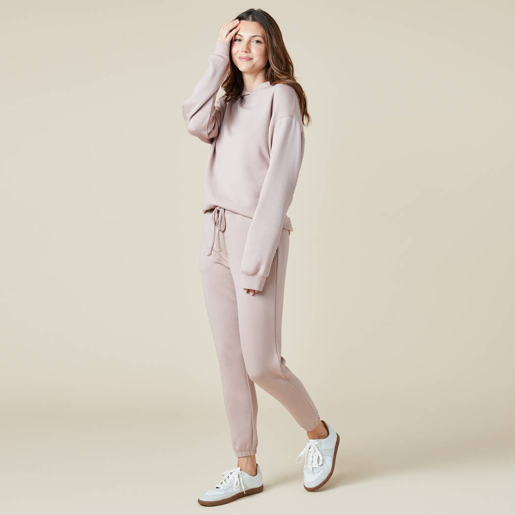 Athleisure DreamTech Oversize Hoodie Lounge Set for Women