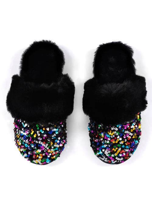 Shiraleah - FIESTA SLIPPERS, BLACK