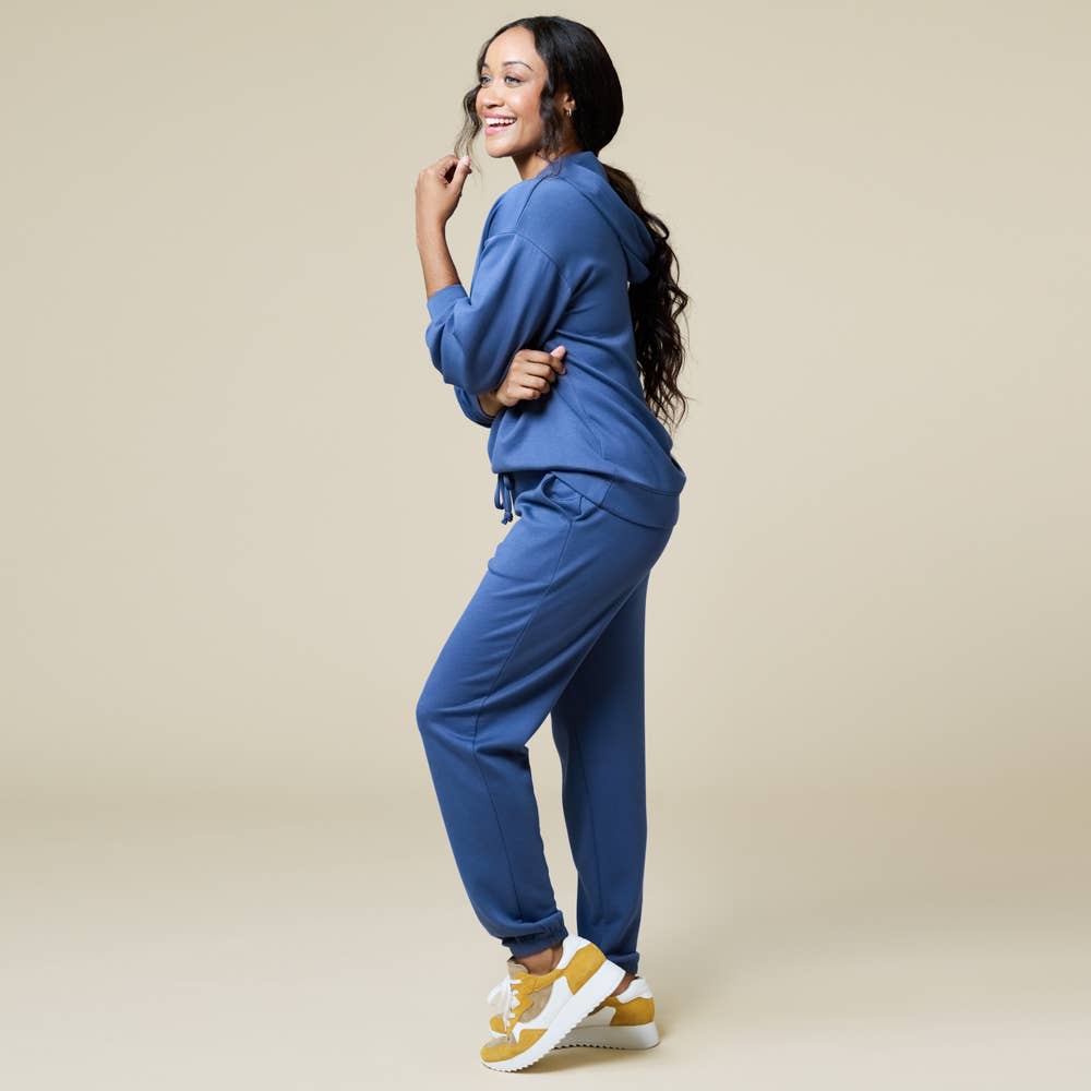 Athleisure DreamTech Oversize Hoodie Lounge Set for Women