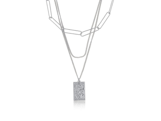 Selena Two Row Charm Necklace