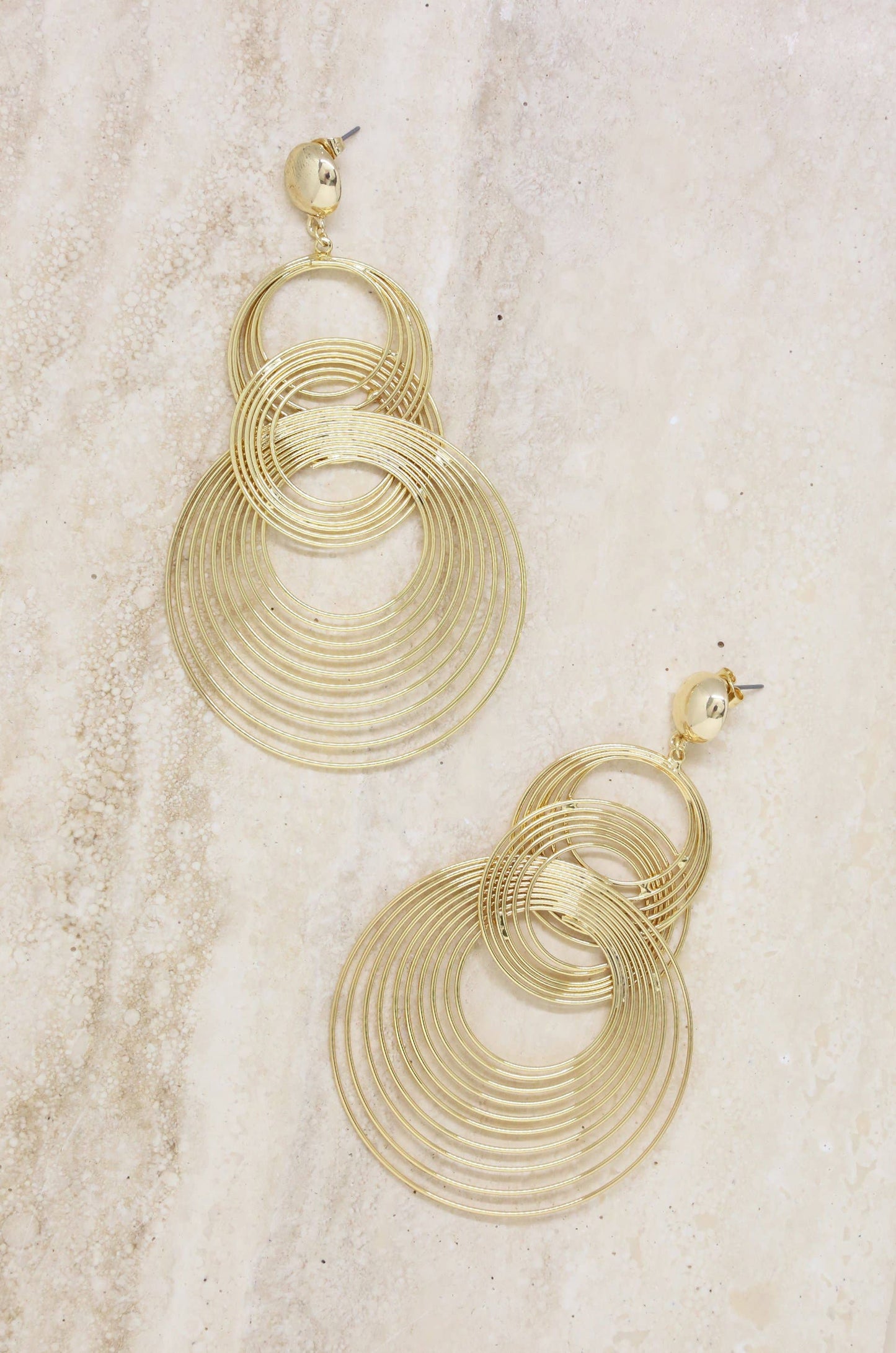 Ettika - Art Deco Earring in Gold