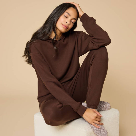 Athleisure DreamTech Oversize Hoodie Lounge Set for Women