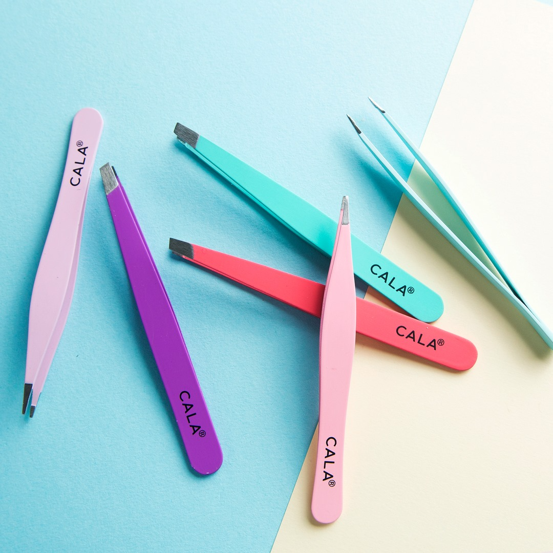 CALA Soft Touch: Tweezer Duo Fine Point & Slanted Set