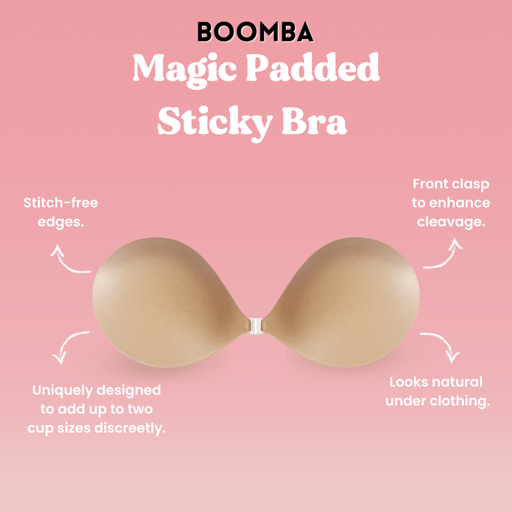 BOOMBA Magic Padded Sticky Bra