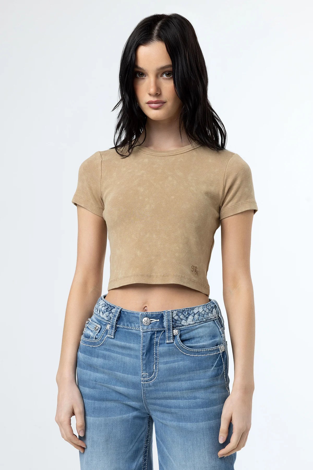 Subtle Wash Crop Tee