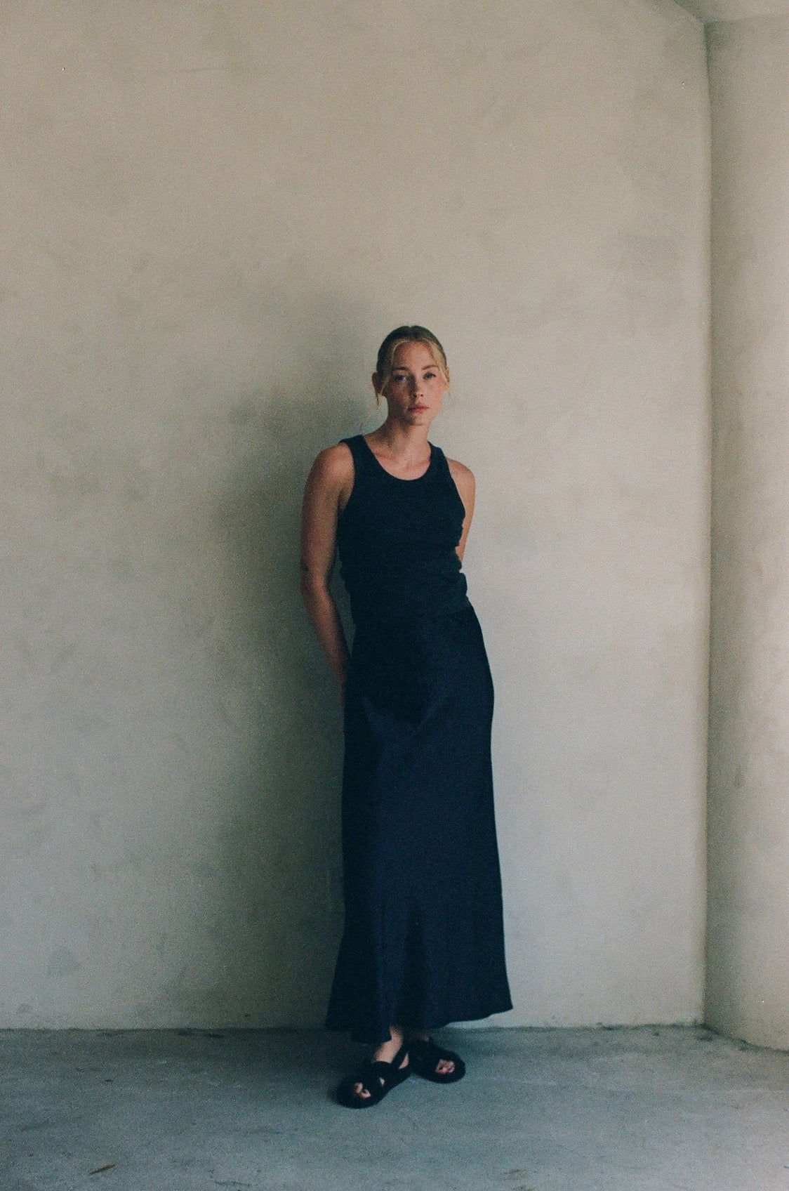 Satin Maxi Skirt