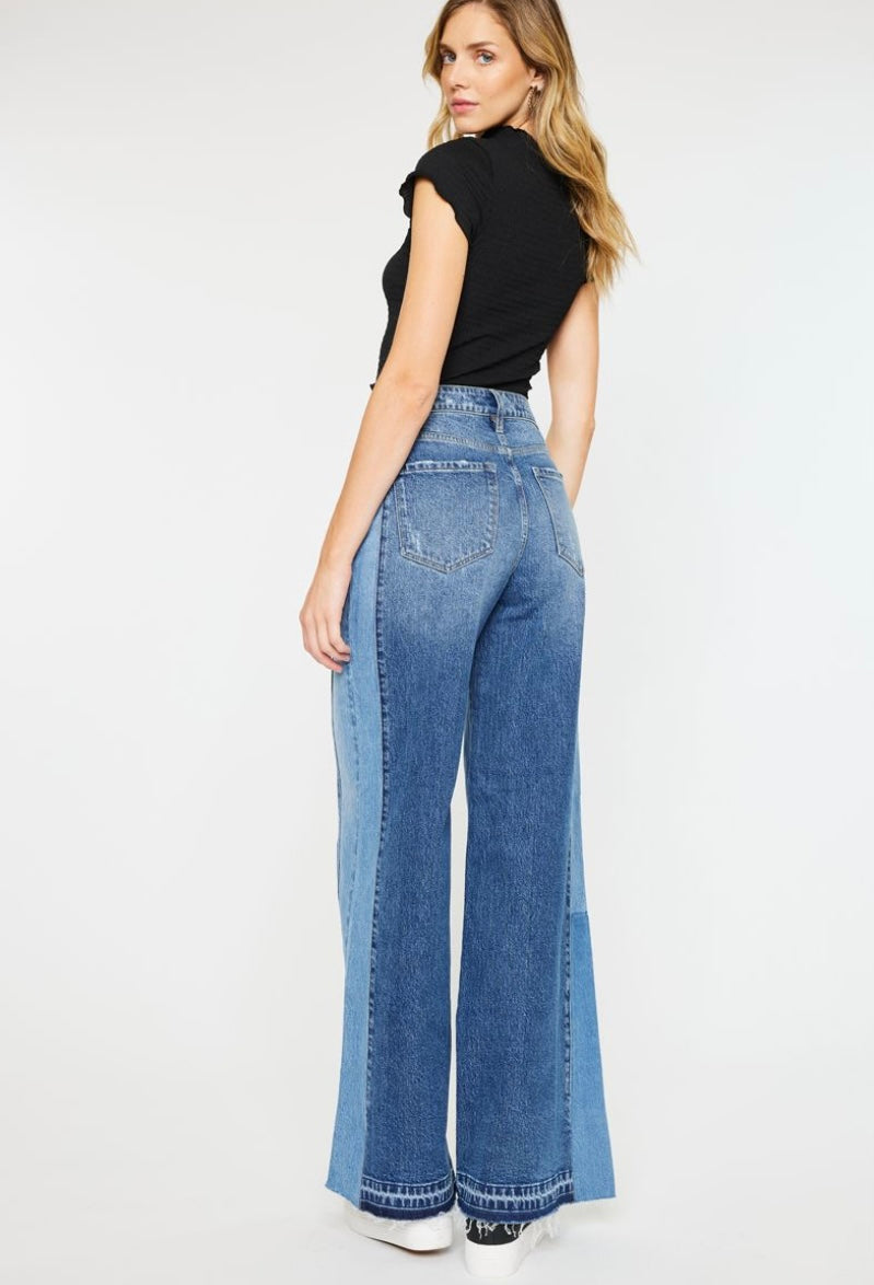 High Rise Wide Leg Jeans