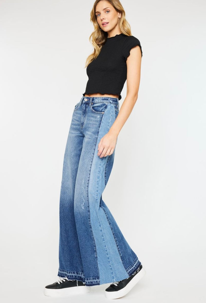 High Rise Wide Leg Jeans