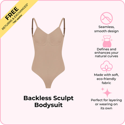 Backless Sculpt Bodysuit