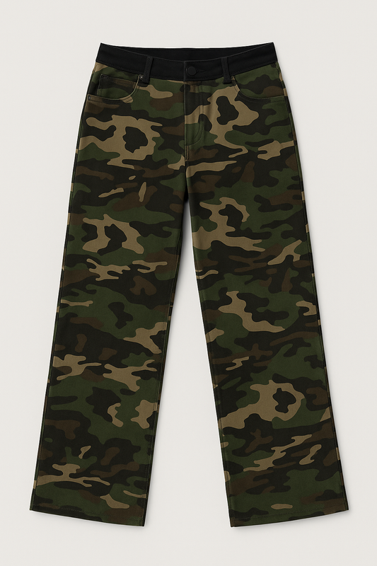 Mid Rise Fit Straight Jeans