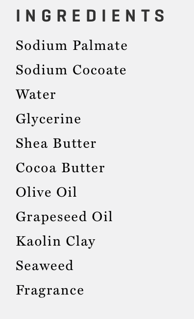 Kiawah Bar Soap