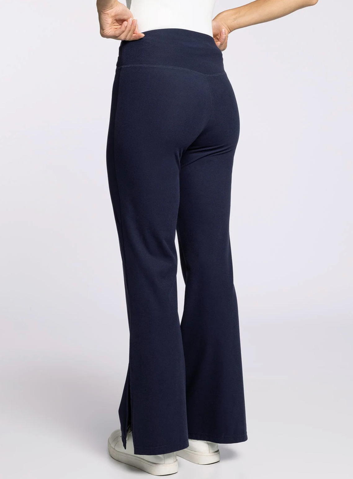 Polina Pants With Flared Hem