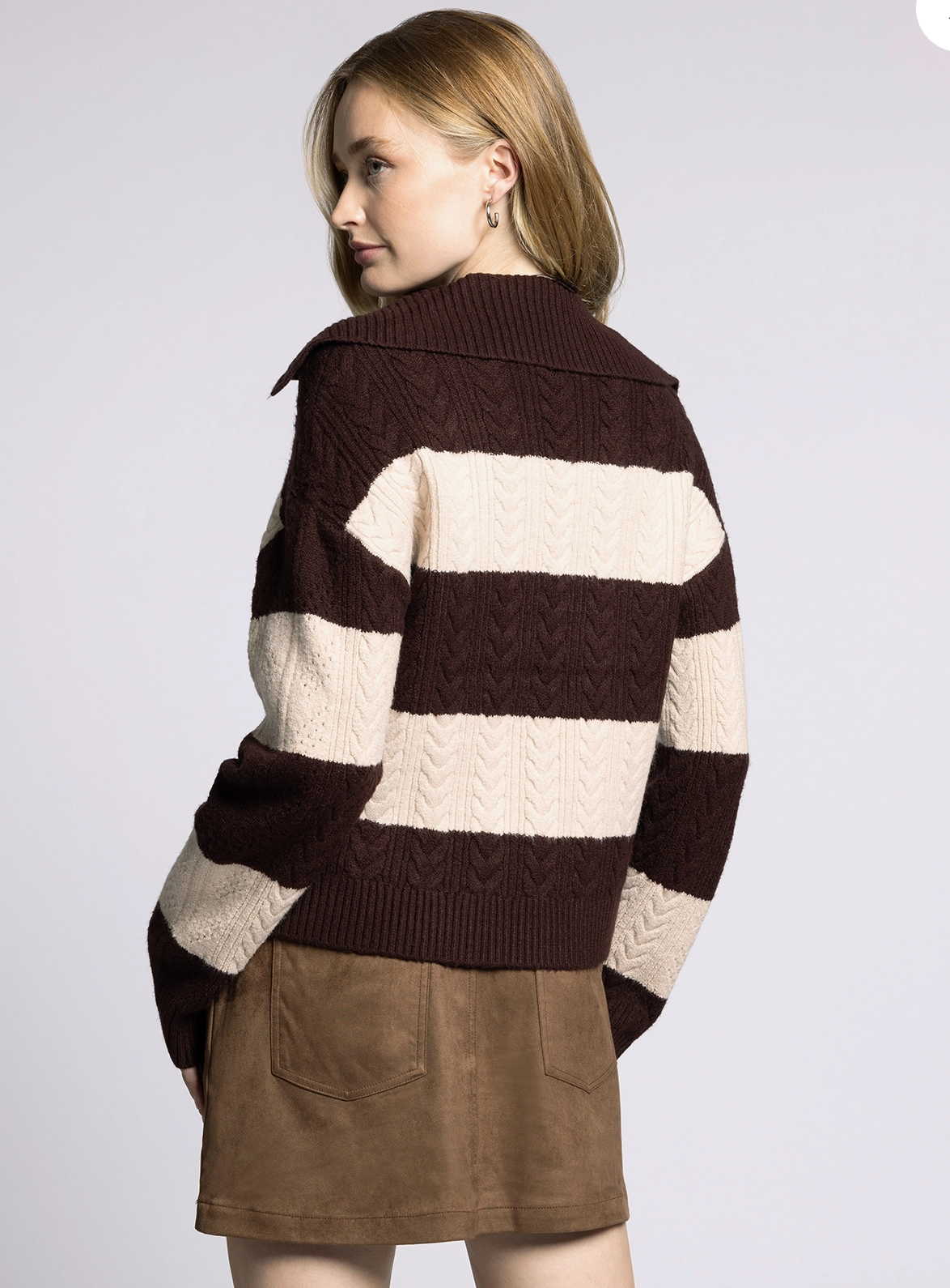 Wide Collared Paula Sweater