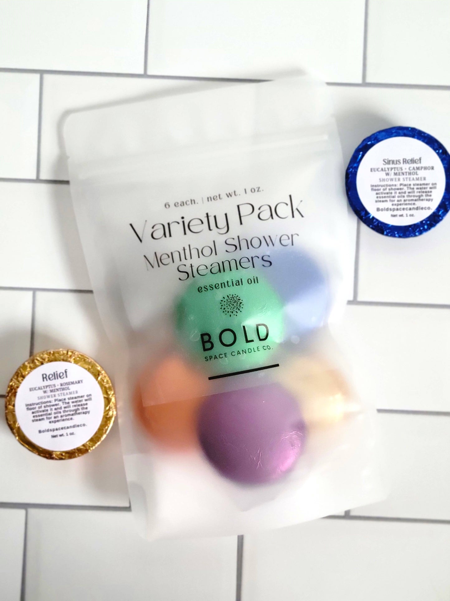 Variety Pack | Menthol Shower Steamers