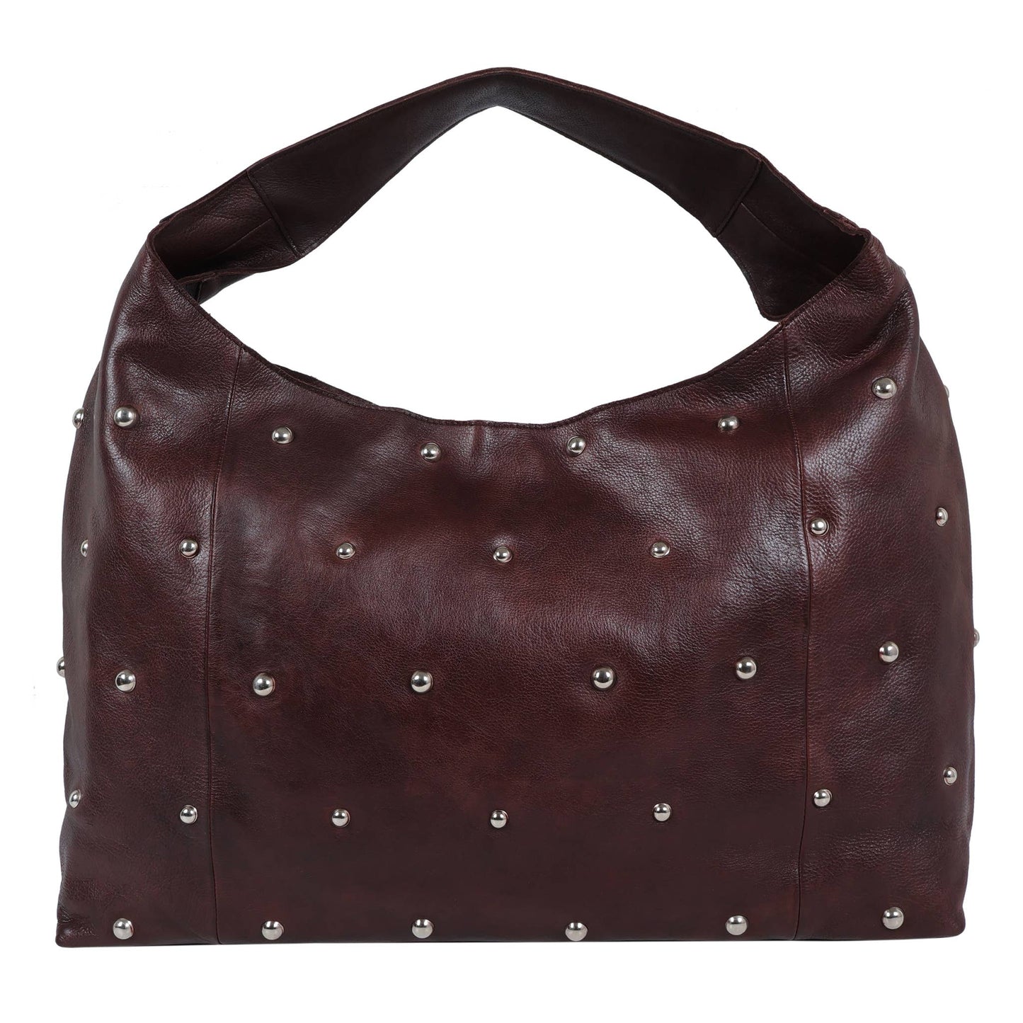 Lindsey Studded Handcrafted Leather Tote Bag
