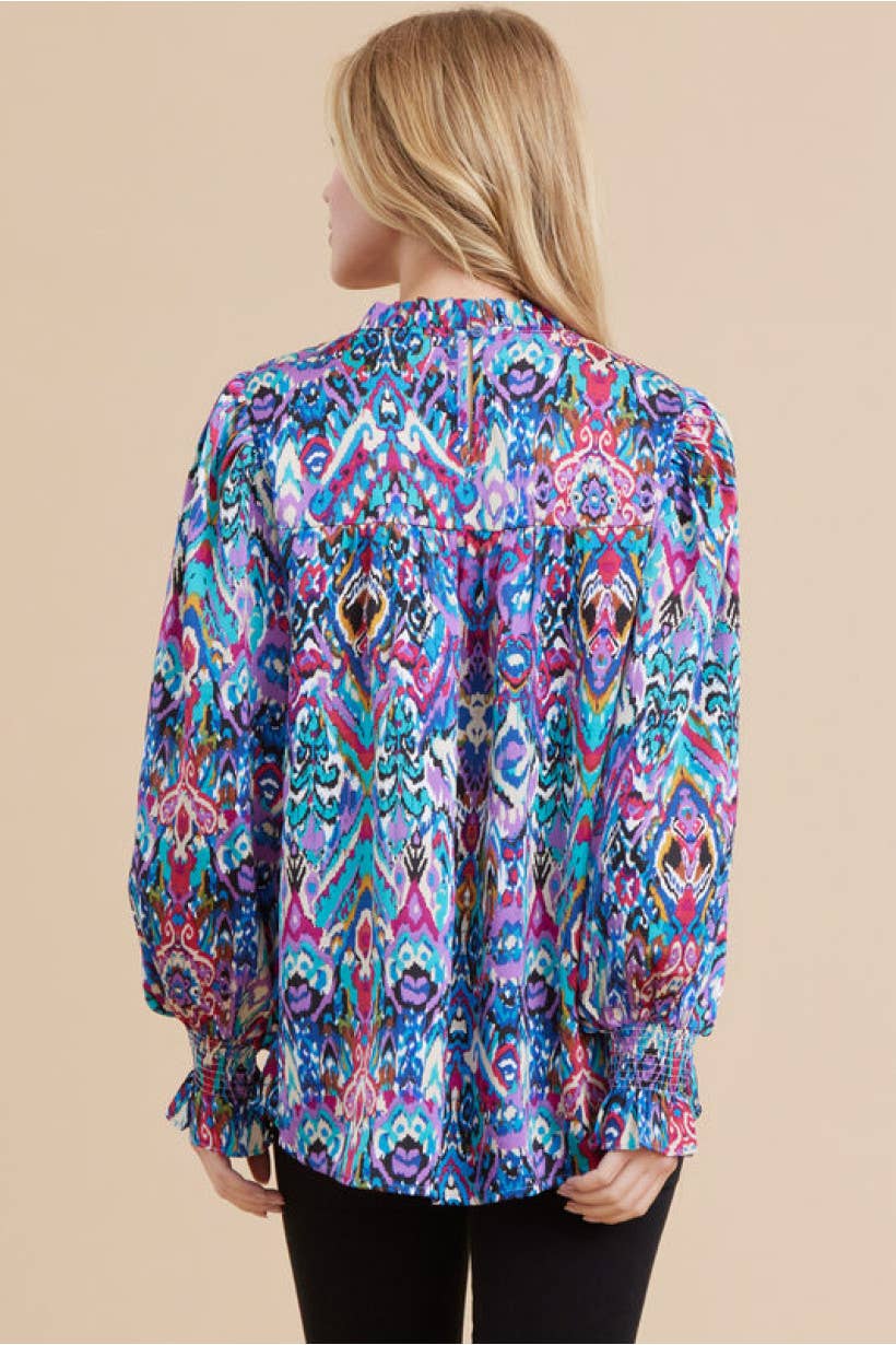 Abstract Print Top