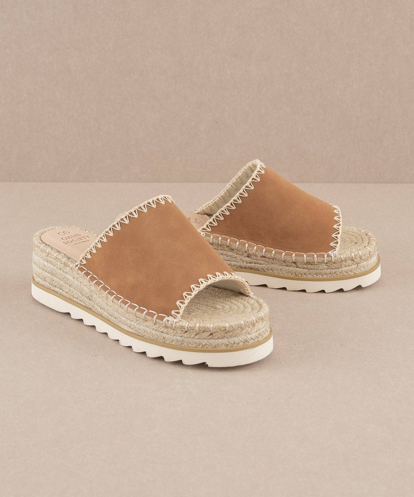 The Vista Camel | Platform Sandal