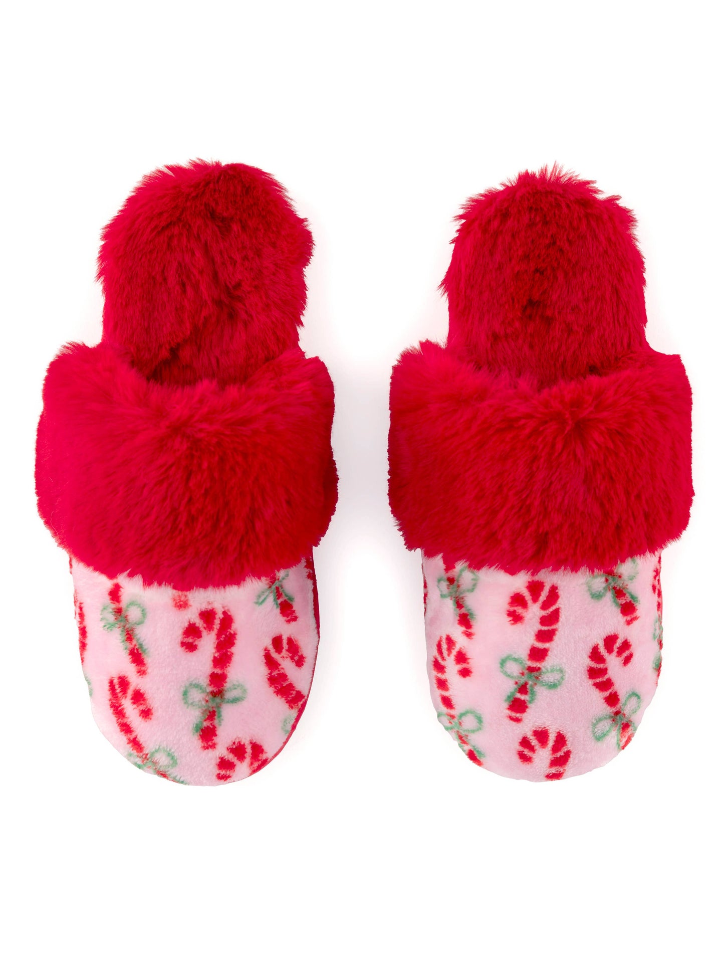 Shiraleah - FELICITY CANDY CANE SLIPPERS