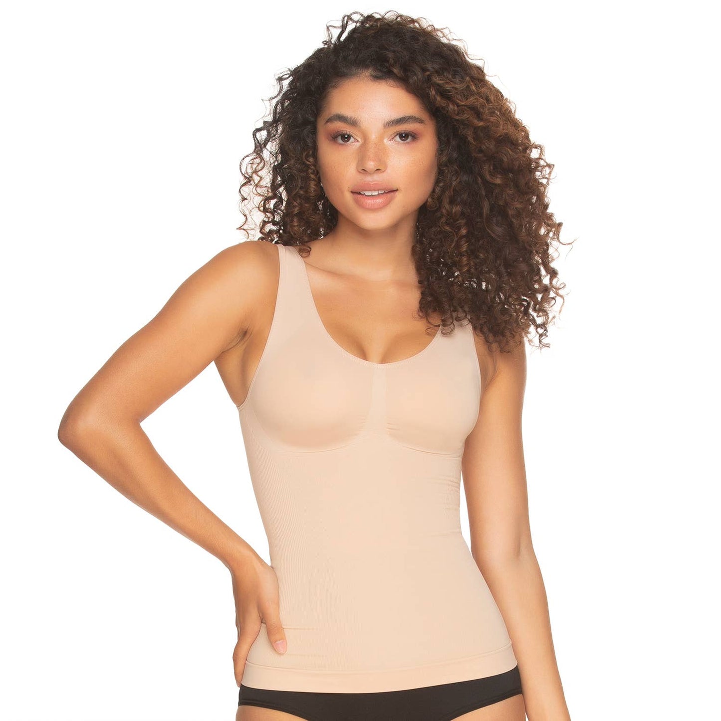 Felina - Fusion Waist Shapewear Tank - Warm Neutral