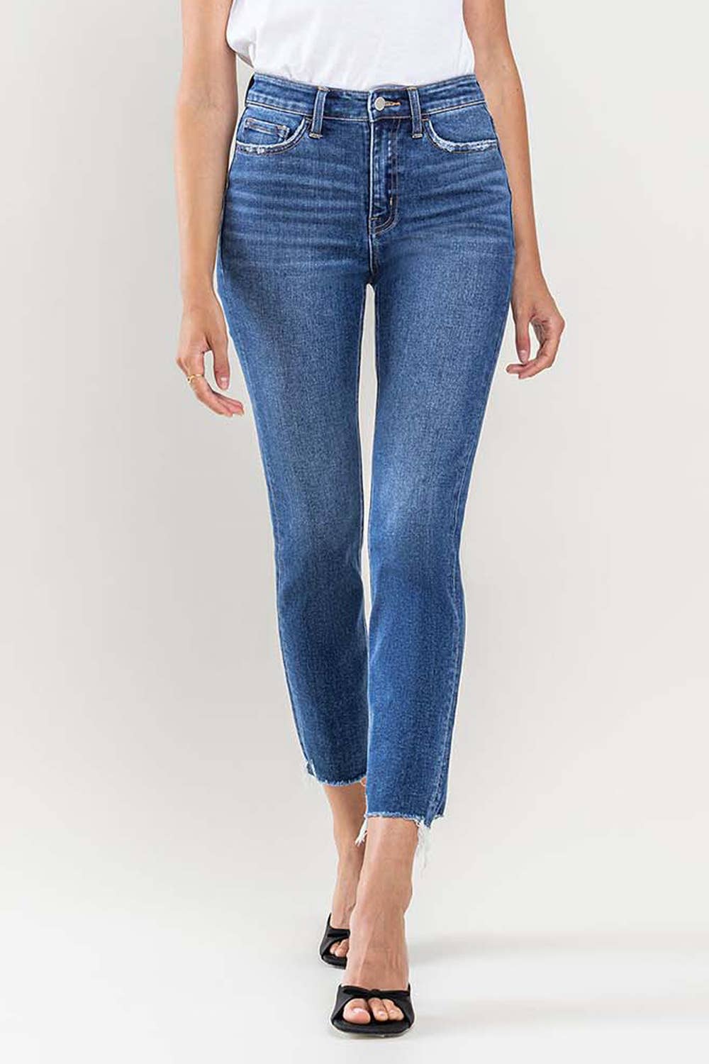 Flying Monkey - High Rise Slim Straight Jeans