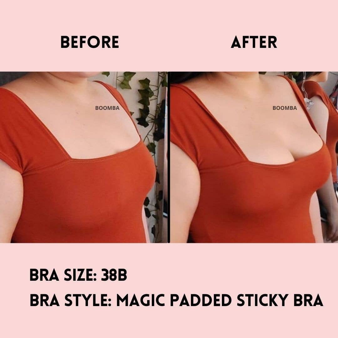 BOOMBA Magic Padded Sticky Bra