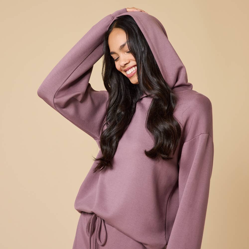 Athleisure DreamTech Oversize Hoodie Lounge Set for Women