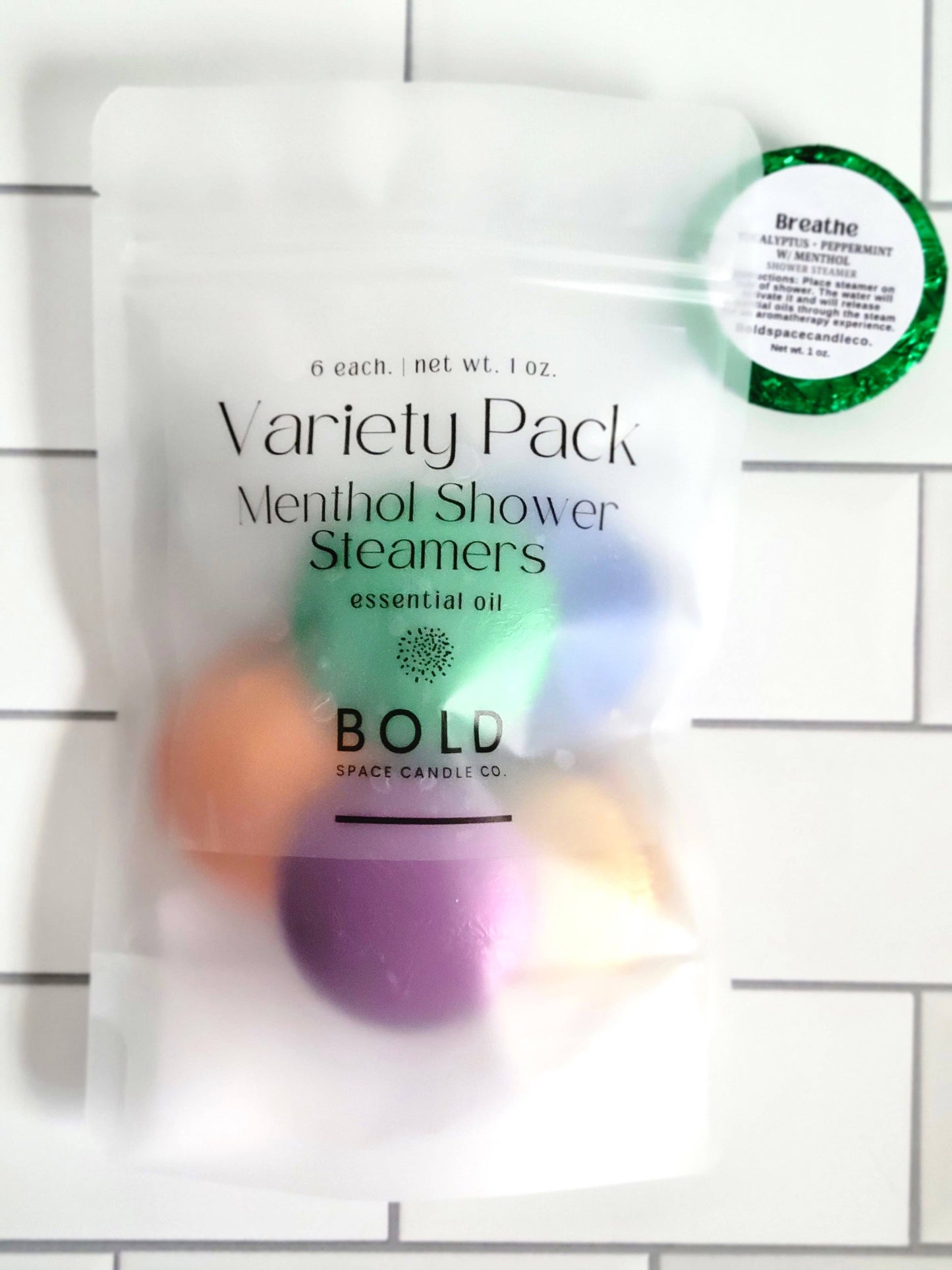 Variety Pack | Menthol Shower Steamers