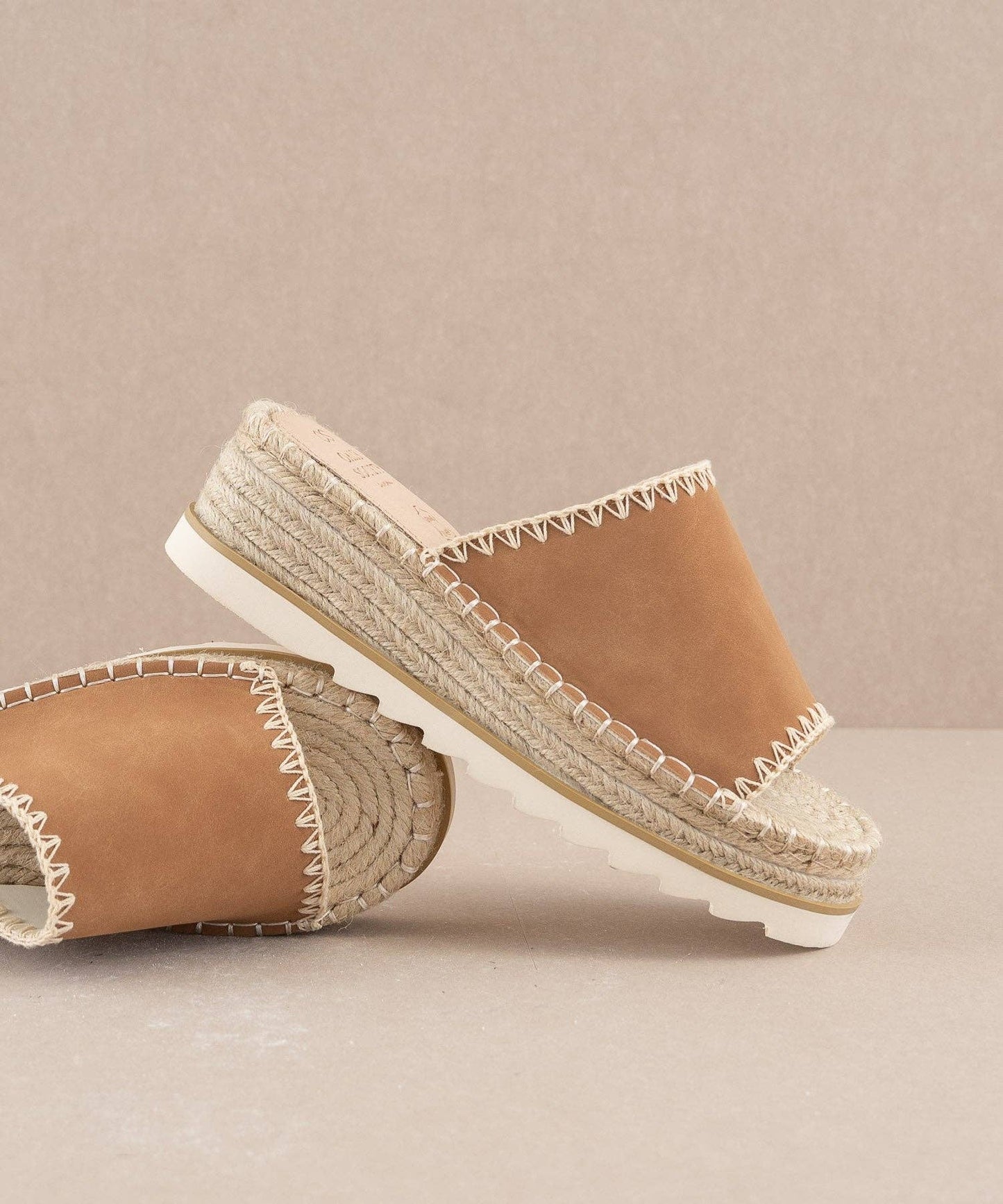 The Vista Camel | Platform Sandal