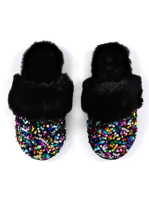 Shiraleah - FIESTA SLIPPERS, BLACK