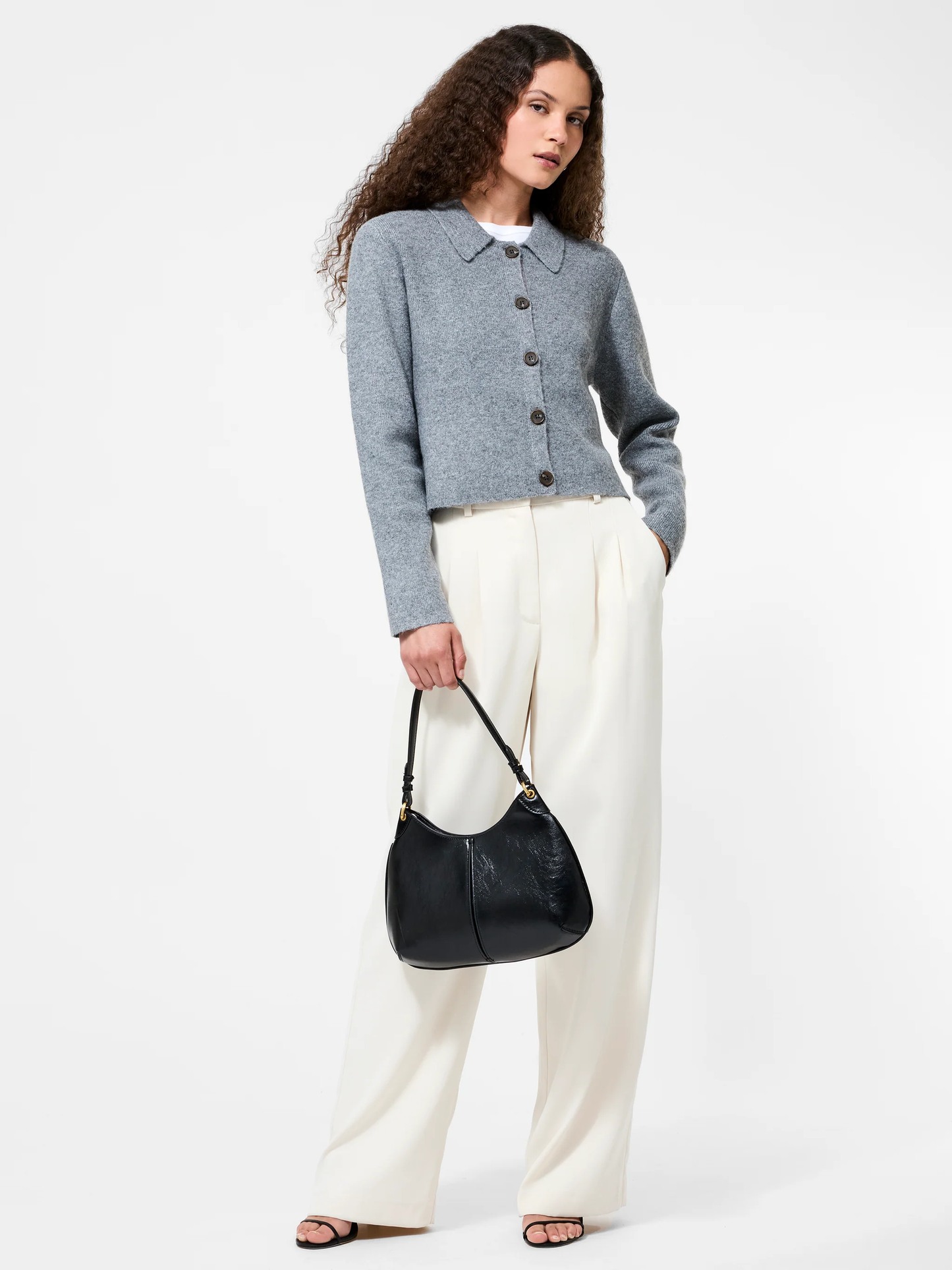 Ellie Knit Collared Cardigan