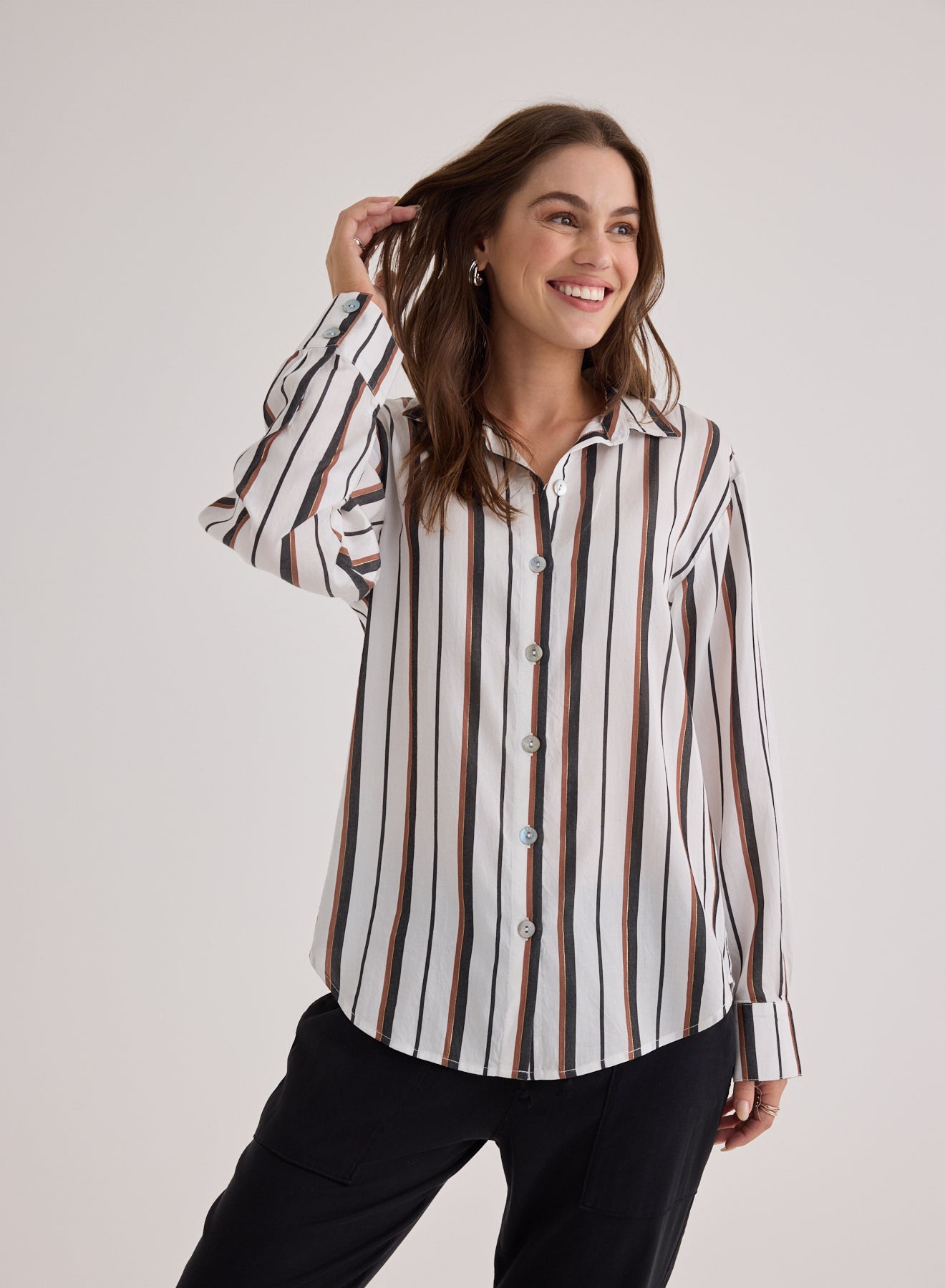 Bella Dahl Boyfriend Button Down