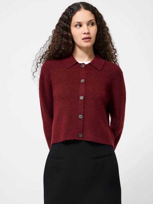 Ellie Knit Collared Cardigan
