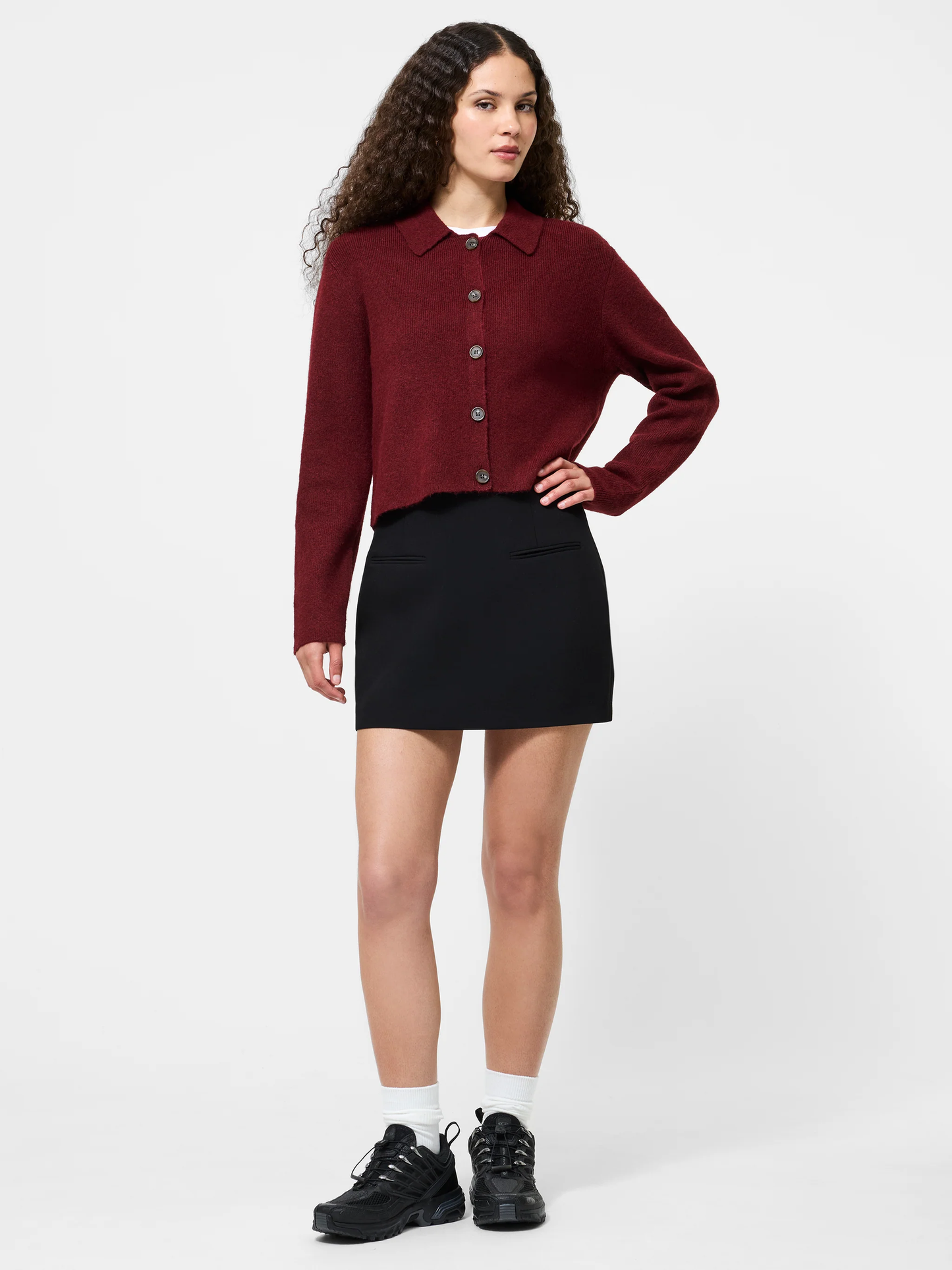 Ellie Knit Collared Cardigan