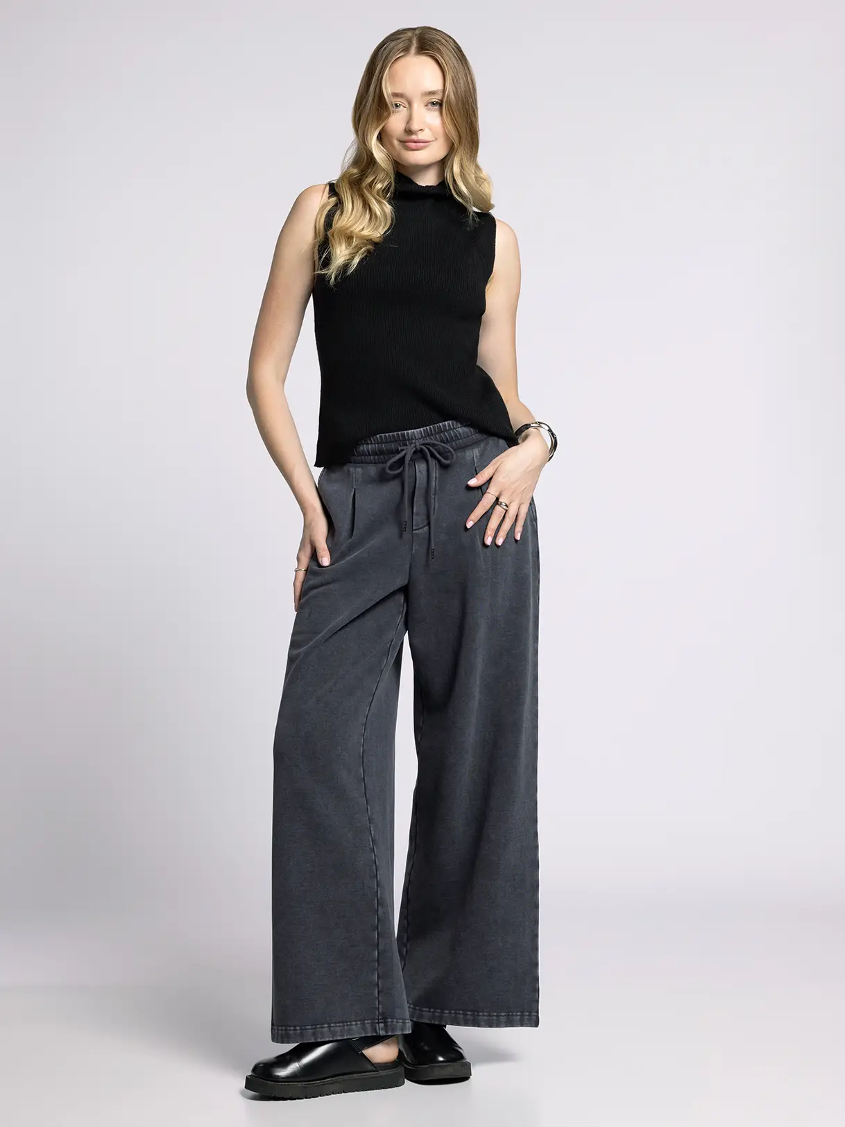 Knit Mock Neck Paulina Tank