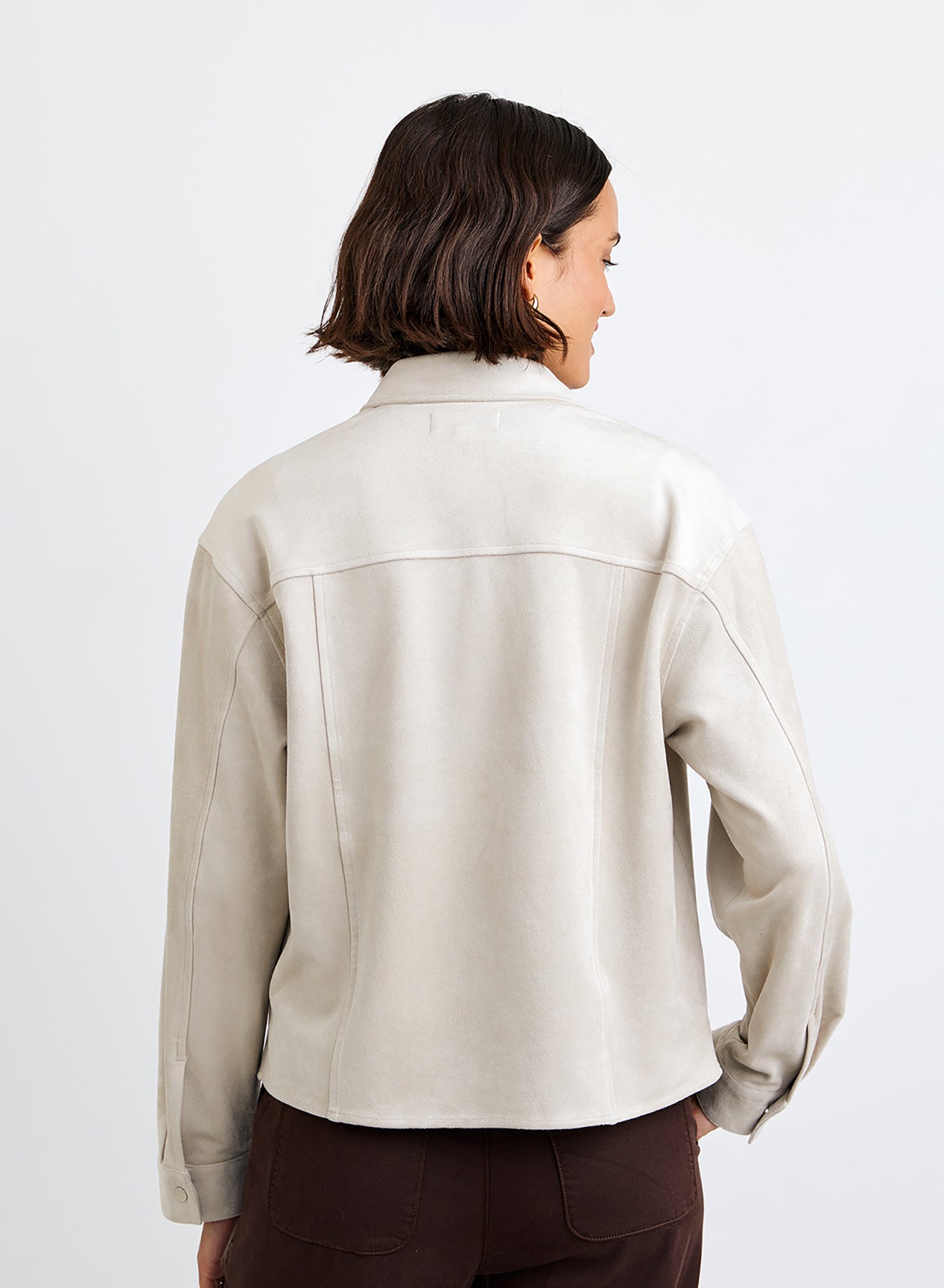 Seamed Pocket Shacket