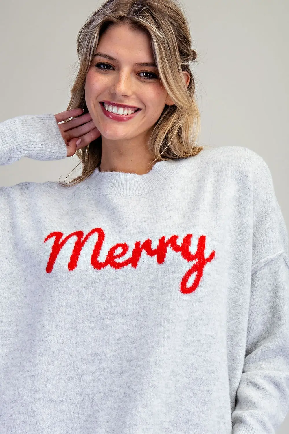 Merry Long Sleeve Sweater