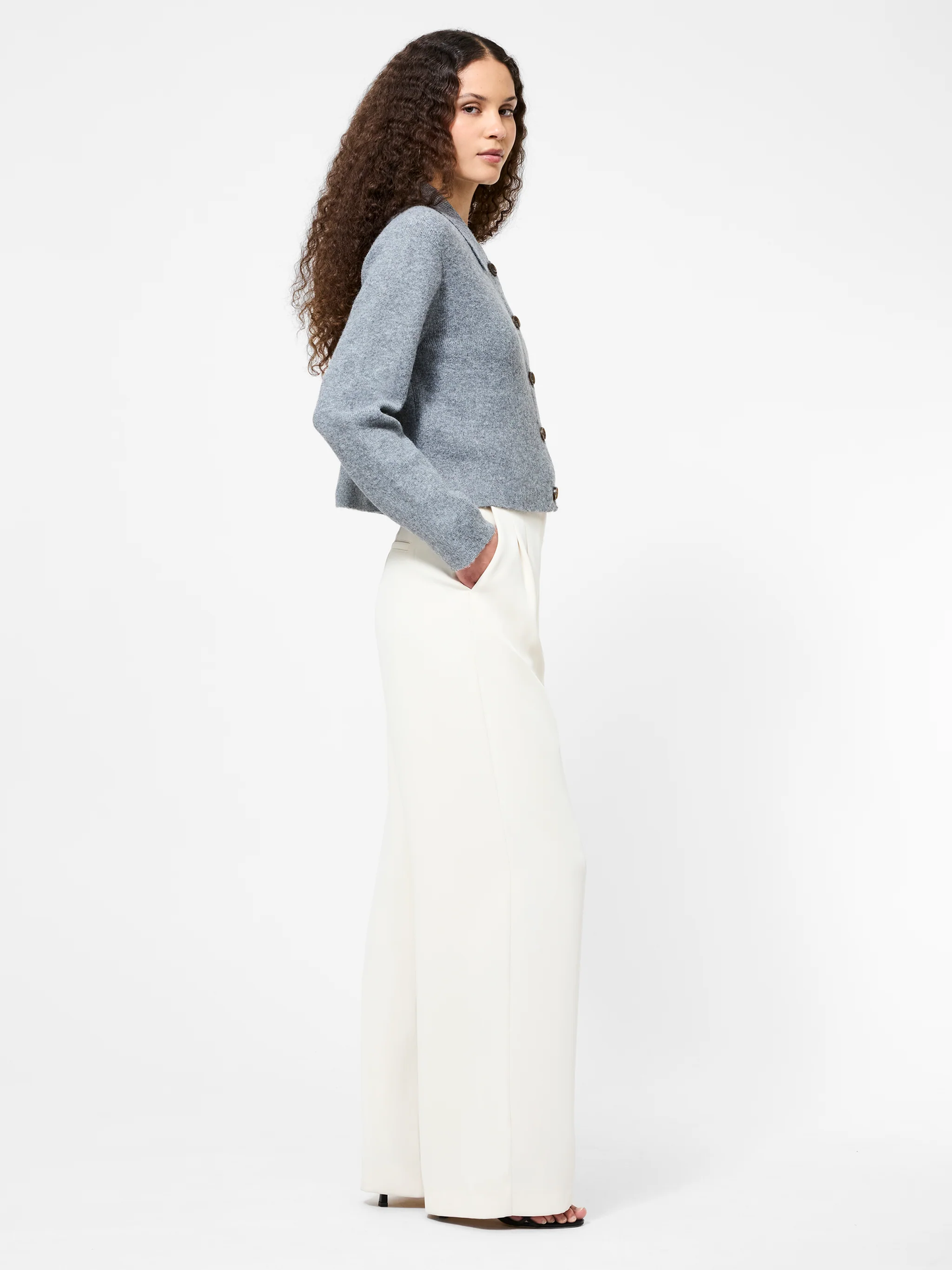 Ellie Knit Collared Cardigan