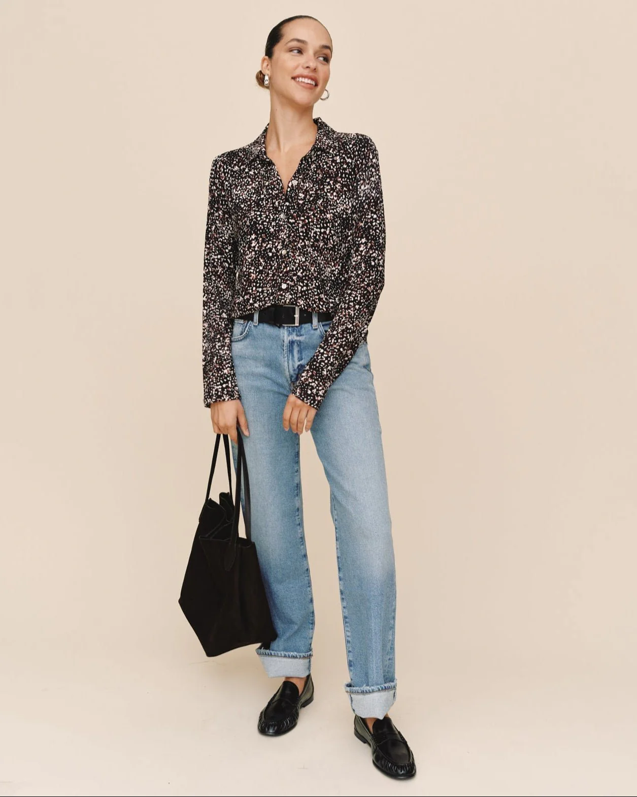 Bella Dahl Button up Knit Top