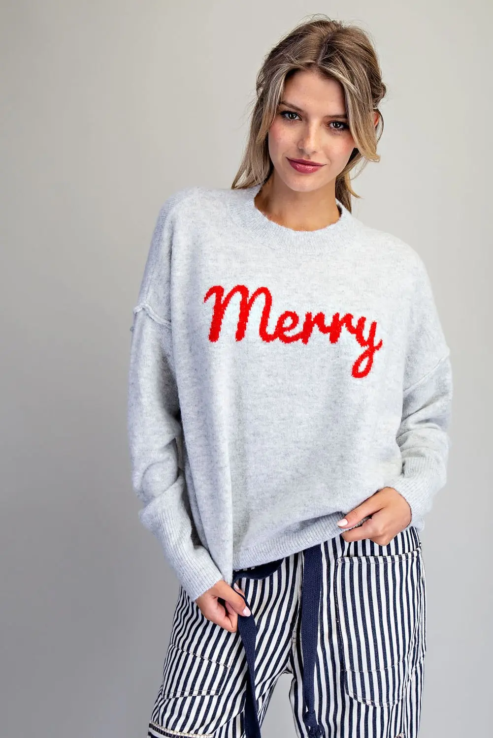 Merry Long Sleeve Sweater