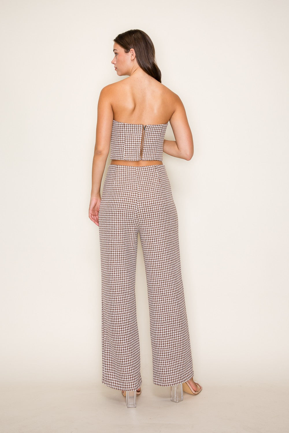 Thick And Cozy Checkered Long Pants